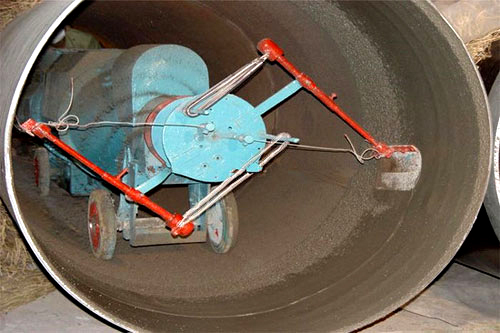 水泥砂漿防腐現場圖